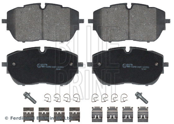 blueprint Bremsbelagsatz, Scheibenbremse Vorderachse Blue Print ADP154257