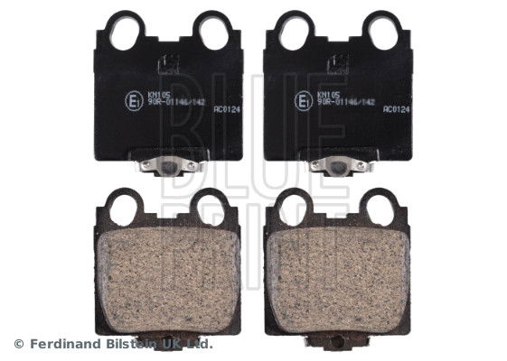 blueprint Bremsbelagsatz, Scheibenbremse Hinterachse Blue Print ADT342108