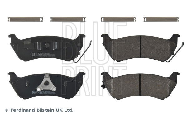blueprint Bremsbelagsatz, Scheibenbremse Hinterachse Blue Print ADU174275