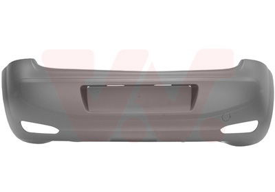 vanwezel Stoßfänger hinten Van Wezel 1630544