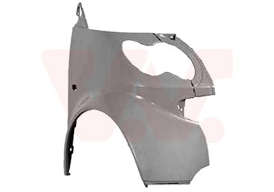 vanwezel Kotflügel vorne rechts Van Wezel 2910564