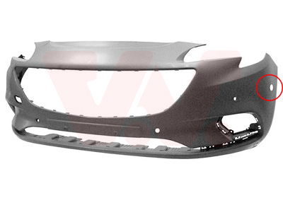 vanwezel Stoßfänger vorne Van Wezel 3804576