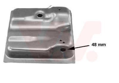 Kraftstoffbehälter Van Wezel 5870083