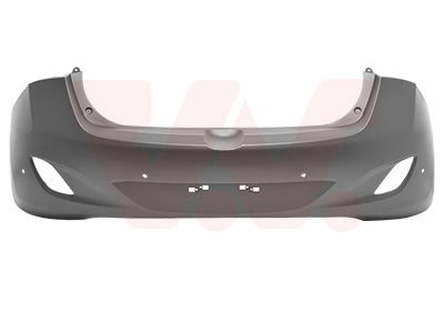 vanwezel Stoßfänger hinten Van Wezel 8244547