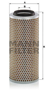 Luftfilter MANN-FILTER C 15 165/7