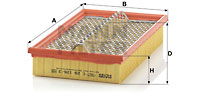 Luftfilter MANN-FILTER C 29 126/3