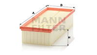 Luftfilter MANN-FILTER C 35 154