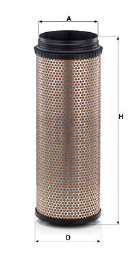 Sekundärluftfilter MANN-FILTER CF 21 160/1