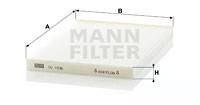 Filter, Innenraumluft MANN-FILTER CU 1936