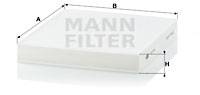 Filter, Innenraumluft MANN-FILTER CU 2141