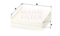 Filter, Innenraumluft MANN-FILTER CU 22 011