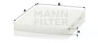 Filter, Innenraumluft MANN-FILTER CU 23 010