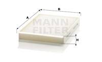 Filter, Innenraumluft MANN-FILTER CU 25 002