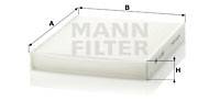 Filter, Innenraumluft MANN-FILTER CU 2533-2