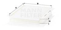 Filter, Innenraumluft MANN-FILTER CU 2622