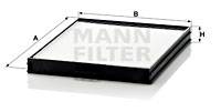 Filter, Innenraumluft MANN-FILTER CU 2628