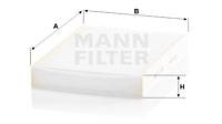 Filter, Innenraumluft MANN-FILTER CU 27 009