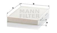 Filter, Innenraumluft MANN-FILTER CU 2842