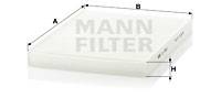 Filter, Innenraumluft MANN-FILTER CU 2882