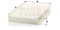 Filter, Innenraumluft MANN-FILTER CU 2951
