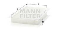 Filter, Innenraumluft MANN-FILTER CU 3337