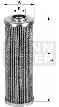 Hydraulikfilter, Lenkung MANN-FILTER HD 56/2