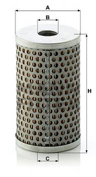 Hydraulikfilter, Lenkung MANN-FILTER H 601/4