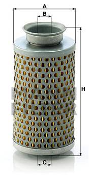 Hydraulikfilter, Lenkung MANN-FILTER H 615
