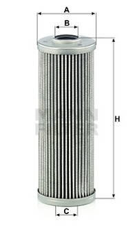 Filter, Arbeitshydraulik MANN-FILTER HD 722/1 • CASE IH 47522804 