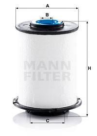 Kraftstofffilter MANN-FILTER PU 7012 z