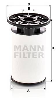 Kraftstofffilter MANN-FILTER PU 7014 z