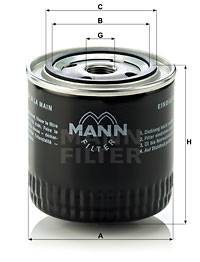 Ölfilter MANN-FILTER W 920/17