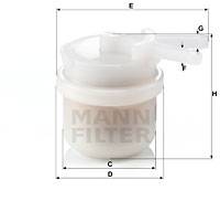 Kraftstofffilter MANN-FILTER WK 42/10