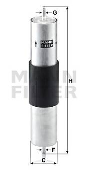 Kraftstofffilter MANN-FILTER WK 516/1