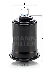 Kraftstofffilter MANN-FILTER WK 614/10