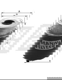 Kraftstofffilter MANN-FILTER WK 8142