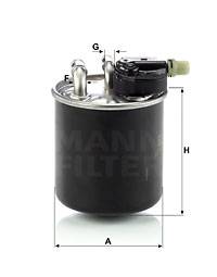 Kraftstofffilter MANN-FILTER WK 820/14
