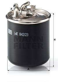 Kraftstofffilter MANN-FILTER WK 842/23 x