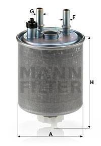 Kraftstofffilter MANN-FILTER WK 918/1