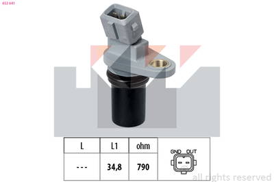 Sensor, Drehzahl KW 453 641