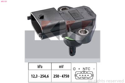 Luftdrucksensor, Höhenanpassung KW 493 131