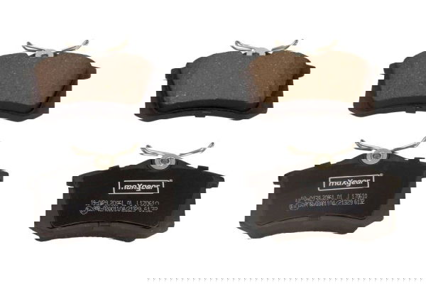 Bremsbelagsatz, Scheibenbremse Hinterachse Maxgear 19-0429