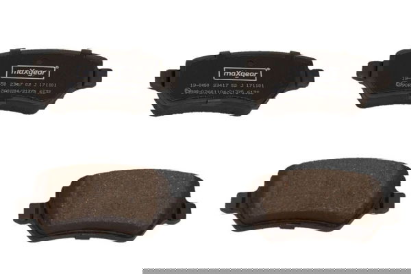 Bremsbelagsatz, Scheibenbremse Hinterachse Maxgear 19-0450