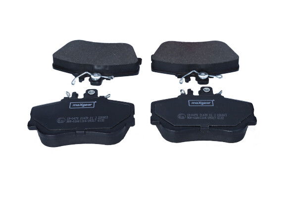 Bremsbelagsatz, Scheibenbremse Vorderachse Maxgear 19-0478