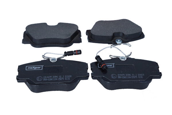 Bremsbelagsatz, Scheibenbremse Vorderachse Maxgear 19-0479