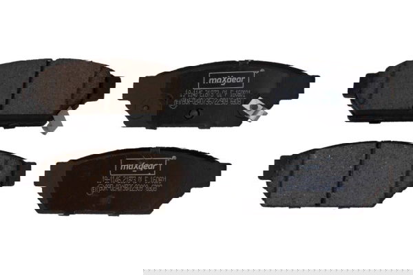 Bremsbelagsatz, Scheibenbremse Hinterachse Maxgear 19-1146