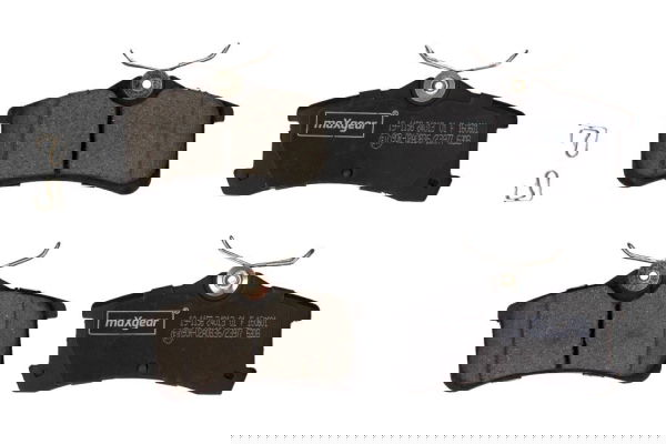 Bremsbelagsatz, Scheibenbremse Hinterachse Maxgear 19-1158