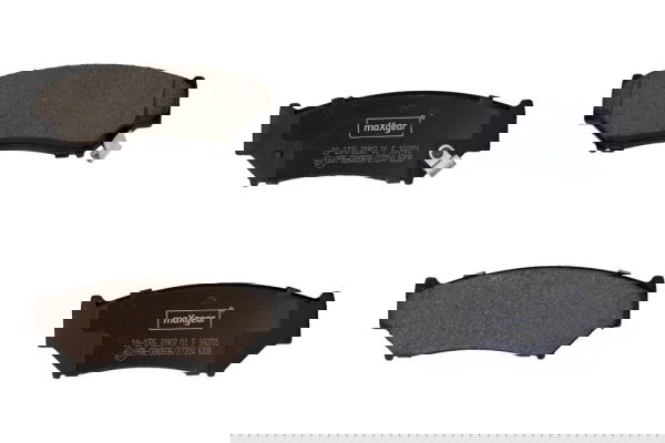 Bremsbelagsatz, Scheibenbremse Vorderachse Maxgear 19-1376