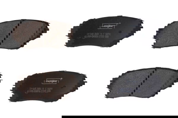 Bremsbelagsatz, Scheibenbremse Vorderachse Maxgear 19-1445