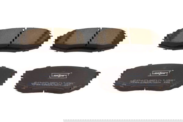 Bremsbelagsatz, Scheibenbremse Hinterachse Maxgear 19-1473